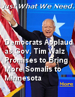 Minnesota's embattled Democrat Governor Tim Walz earned a standing ovation at a party fundraiser in Seattle when he promised to bring even more fraud-prone Somali migrants into his state. Walz told the audience that Somalis were being demonized by critics of the Minnesota Somali community's billions in fraud and wholesale theft of state welfare funding. ''So instead of demonizing our Somali community, we're going to do more to welcome more in.''